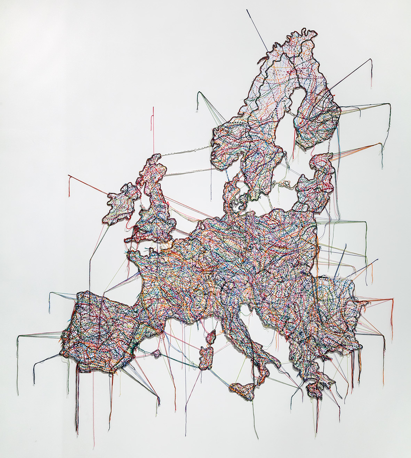 Małgorzata Markiewicz, “A Map,” 2013. Courtesy of: The MOCAK Collection, R. Sosin.